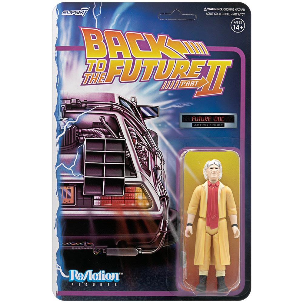 BACK TO THE FUTURE バックトゥザフューチャー (劇場公開 40周年 ) - 2 REACTION FIGURE W1 / DOC BROWN FUTURE / フィギュア・人形 - PGS